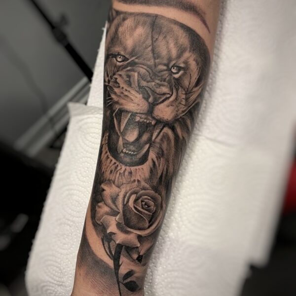 905 INK Tattoo tiger