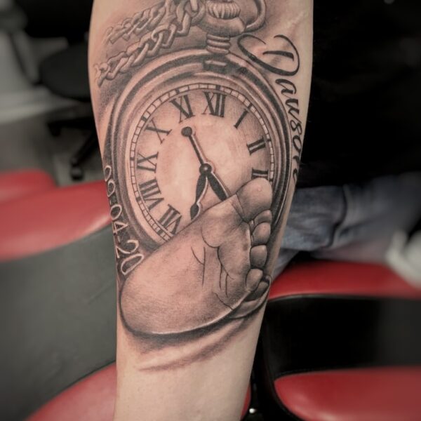 905 INK Tattoo watch