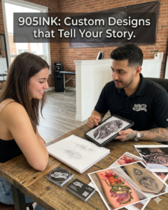 custom tattoo design service 